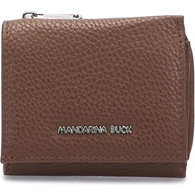 Mandarina Duck Mellow läderplånbok, resetillbehör-plånbok för kvinnor, en storlek, Mjölkchoklad, Taglia Unica Mandarina Duck Mellow läderplånbok, resetillbehör-plånbok för kvinnor, en storlek, Mjölkchoklad, Taglia Unica