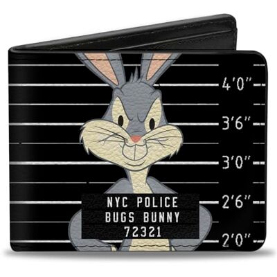 Buckle-Down Bifold plånbok insekter kanin bi-vikning, flerfärgad, 10 x 8,9 cm Buckle-Down Bifold plånbok insekter kanin bi-vikning, flerfärgad, 10 x 8,9 cm