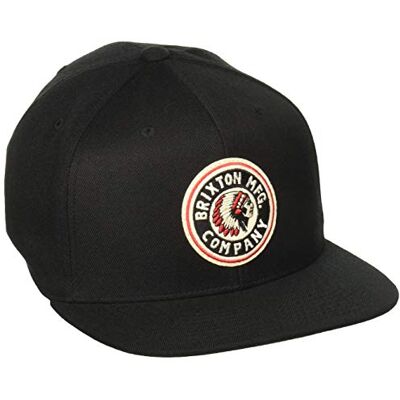 BRIXTON Rival Base Keps One Size svart-vit BRIXTON Rival Base Keps One Size svart-vit