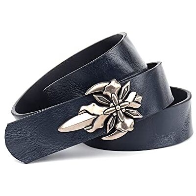 Crown Unisex 1SG380-95 bälte, mörkblå, 95 Crown Unisex 1SG380-95 bälte, mörkblå, 95