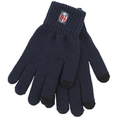 BOLOGNAFC STORE Vanlig pekskärm stickad handske med logotyp. Officiell produkt BOLOGNA 283486 BOLOGNAFC STORE Vanlig pekskärm stickad handske med logotyp. Officiell produkt BOLOGNA 283486