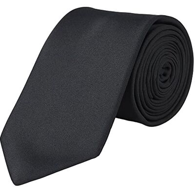 JACK & JONES Herr JACSOLID TIE slips, svart, en storlek, svart, En Storlek JACK & JONES Herr JACSOLID TIE slips, svart, en storlek, svart, En Storlek