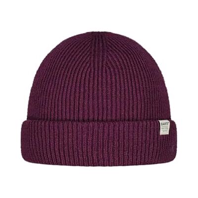 Barts Uni Dockermössa Damer/Herrar skull cap mössa med uppvikbar kant uppvik, Docker Sommar-Vinter Vår Höst Vinter One Size plommon Barts Uni Dockermössa Damer/Herrar skull cap mössa med uppvikbar kant uppvik, Docker Sommar-Vinter Vår Höst Vinter One Size plommon