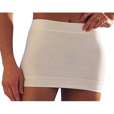SCUDOTEX elastiskt bälte Tepor ull vit färg hatare 27 cm storlek 4 SCUDOTEX elastiskt bälte Tepor ull vit färg hatare 27 cm storlek 4