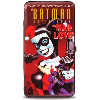 Buckle-Down Damgångjärn plånbok-Harley Quinn joker, flerfärgad, en storlek Buckle-Down Damgångjärn plånbok-Harley Quinn joker, flerfärgad, en storlek