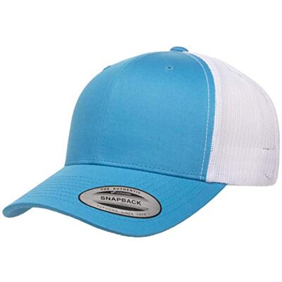 Yupoong herr truckerkeps keps keps, Turkos/vit, one size Yupoong herr truckerkeps keps keps, Turkos/vit, one size