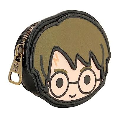 KARACTERMANIA Harry Potter Chibi Face plånbok, brun KARACTERMANIA Harry Potter Chibi Face plånbok, brun