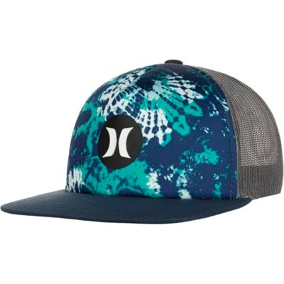 Hurley One & Only Square Trucker basebollkeps för män, Blå voja, one size Hurley One & Only Square Trucker basebollkeps för män, Blå voja, one size