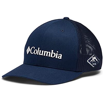Columbia Herr Mesh Ballcap Cap, Collegiate Navy, Small Medium Columbia Herr Mesh Ballcap Cap, Collegiate Navy, Small Medium
