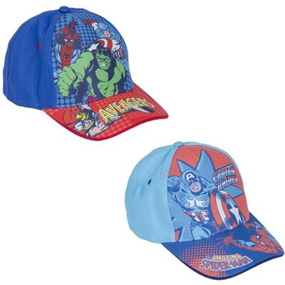 CERDÁ LIFE'S LITTLE MOMENTS Avengers keps för barn mörkblå färg storlek 53 cm tillverkad av 65% bomull och 35% polyester Avengers tryck originalprodukt designad i Spanien, Mörkblå, one size CERDÁ LIFE'S LITTLE MOMENTS Avengers keps för barn mörkblå färg storlek 53 cm tillverkad av 65% bomull och 35% polyester Avengers tryck originalprodukt designad i Spanien, Mörkblå, one size