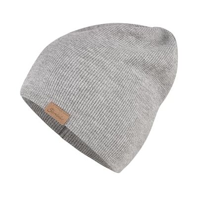 Sterntaler Beanie ribbad, Blå mel., 51 Sterntaler Beanie ribbad, Blå mel., 51