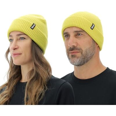 Jeep O102913-I002 J J23W ribbad stickad mössa med upplopp J23W Unisex Celery Uni Jeep O102913-I002 J J23W ribbad stickad mössa med upplopp J23W Unisex Celery Uni