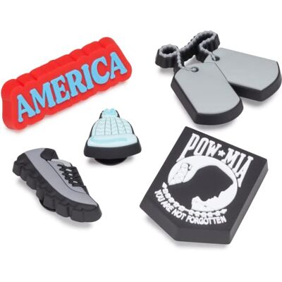 Crocs JibbitzAnimalLover5-pack skohängare, En Storlek, Polyvinylklorid Crocs JibbitzAnimalLover5-pack skohängare, En Storlek, Polyvinylklorid