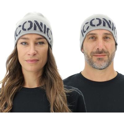 Jeep O102916-U002 J Iconic J23W Stickad mössa Unisex M Grey/Night Bl Uni Jeep O102916-U002 J Iconic J23W Stickad mössa Unisex M Grey/Night Bl Uni