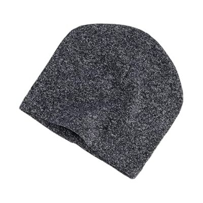 Ulla Popken Dam, mössa, melerad, mjuk borstad stickad mössa inuti, marinblå, En Storlek Ulla Popken Dam, mössa, melerad, mjuk borstad stickad mössa inuti, marinblå, En Storlek