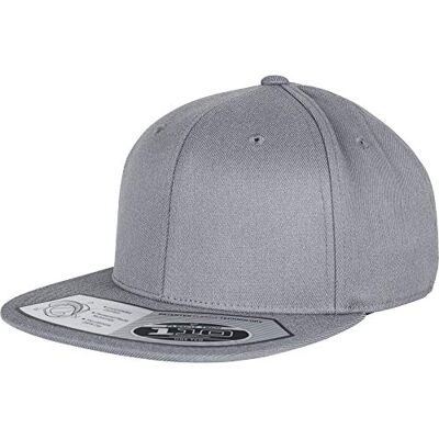 Flexfit 110 Fitted Snapback, färg grå, GRÅ, one size Flexfit 110 Fitted Snapback, färg grå, GRÅ, one size