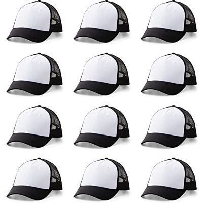 Cricut Truckerkeps 12-pack För användning med Hat Press & Infusible Ink Cricut Truckerkeps 12-pack För användning med Hat Press & Infusible Ink