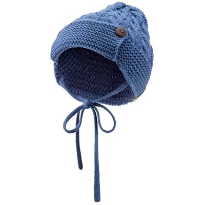 Sterntaler Träknappar för stickad mössa, mittelblau Sterntaler Träknappar för stickad mössa, mittelblau