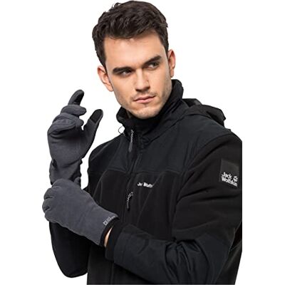 Jack Wolfskin Unisex kaskade Gloves, Ebony, S, Ebeholts, S Jack Wolfskin Unisex kaskade Gloves, Ebony, S, Ebeholts, S