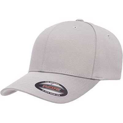 Flexfit Herr Athletic Baseball Keps, Silverfärgad, L-XL Flexfit Herr Athletic Baseball Keps, Silverfärgad, L-XL