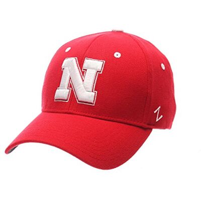 ZHATS Zephyr Herr stretchig keps lagfärg, Nebraska Cornhuskers röd, M ZHATS Zephyr Herr stretchig keps lagfärg, Nebraska Cornhuskers röd, M