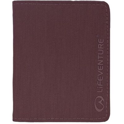 Lifeventure plånbok i trifold-design med RFID-skydd – plånbok med dragkedja för resor gjord av miljövänligt återvunnet material (lila), lila, 11 x 9 x 2 cm, Klassisk Lifeventure plånbok i trifold-design med RFID-skydd – plånbok med dragkedja för resor gjord av miljövänligt återvunnet material (lila), lila, 11 x 9 x 2 cm, Klassisk