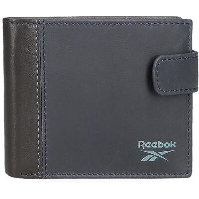Reebok Division Horisontell plånbok med blå klickstängning 11x8,5x1 cms Läder, Blå, Talla única, Horisontell plånbok med klickstängning Reebok Division Horisontell plånbok med blå klickstängning 11x8,5x1 cms Läder, Blå, Talla única, Horisontell plånbok med klickstängning
