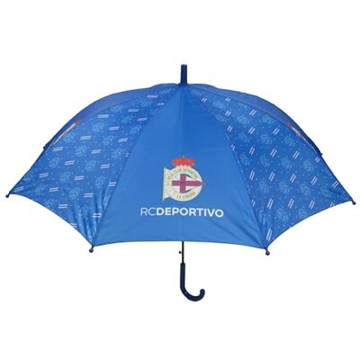 CYPBRANDS CyP Brands Sport Cornagel Paraply, Barns Parasol, Diameter 54 cm, Barnparaply, Automatisk, Flerfärgad, Officiell Produkt, Blå CYPBRANDS CyP Brands Sport Cornagel Paraply, Barns Parasol, Diameter 54 cm, Barnparaply, Automatisk, Flerfärgad, Officiell Produkt, Blå
