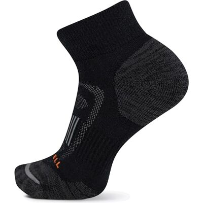 Merrell Zonerad vadderad ull för män och kvinnor fotledsstrumpor – 1 par pack-andningsbart bågstöd, Onyx, Large-X-Large Merrell Zonerad vadderad ull för män och kvinnor fotledsstrumpor – 1 par pack-andningsbart bågstöd, Onyx, Large-X-Large