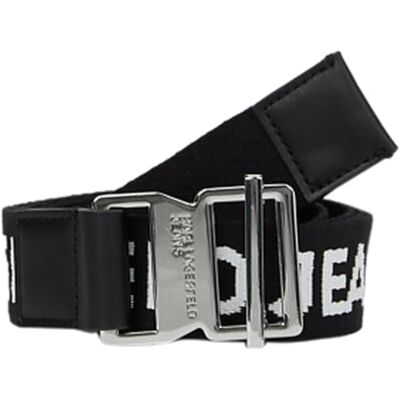 KARL LAGERFELD JEANS , kvinnor, canvaslogotyp bälte, svart, en storlek, svart, En Storlek KARL LAGERFELD JEANS , kvinnor, canvaslogotyp bälte, svart, en storlek, svart, En Storlek