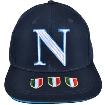 Enzo Castellano SSC NAPOLI Officiell produkt basebollkeps 123309 SSCN, Blå, one size Enzo Castellano SSC NAPOLI Officiell produkt basebollkeps 123309 SSCN, Blå, one size