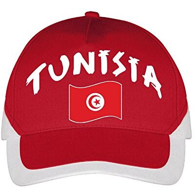 Supportershop herr Tunisien mössa, röd, medium Supportershop herr Tunisien mössa, röd, medium