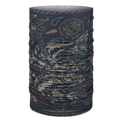 Buff CoolNet UV® flexibel halsdamask, UPF50-skydd, lätt, elastisk, återvunnet material, sport, sommar marin en storlek Buff CoolNet UV® flexibel halsdamask, UPF50-skydd, lätt, elastisk, återvunnet material, sport, sommar marin en storlek