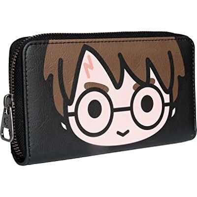 KARACTERMANIA Harry Potter Chibi-oumbärlig plånbok, brun KARACTERMANIA Harry Potter Chibi-oumbärlig plånbok, brun