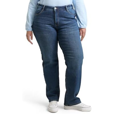 TOM TAILOR Plussize damjeans, 10113 – Clean Mid Stone Blue Denim, 50 plus size TOM TAILOR Plussize damjeans, 10113 – Clean Mid Stone Blue Denim, 50 plus size