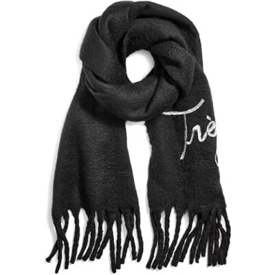 KARL LAGERFELD Damfilt Cloud Tres Chic Scarf Halsduk, svart, en storlek, svart, En Storlek KARL LAGERFELD Damfilt Cloud Tres Chic Scarf Halsduk, svart, en storlek, svart, En Storlek