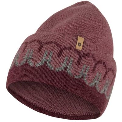 Fjällräven Fjallraven 87167-356-410 Övik Path Knit Beanie/Övik Path Knit Beanie Hat Unisex Dark Garnet-Mesa lila storlek One Size Fjällräven Fjallraven 87167-356-410 Övik Path Knit Beanie/Övik Path Knit Beanie Hat Unisex Dark Garnet-Mesa lila storlek One Size
