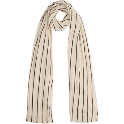 Tommy Hilfiger dam TOMMY SCRIPT CHIFFON SCARF AW0AW18049 ljushalsduk, beige en storlek, BEIGE (mjuk kräm), en storlek Tommy Hilfiger dam TOMMY SCRIPT CHIFFON SCARF AW0AW18049 ljushalsduk, beige en storlek, BEIGE (mjuk kräm), en storlek