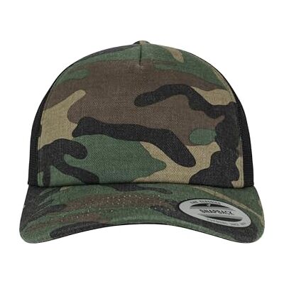 Flexfit Camo Truckerkeps för män, finns i många olika färger, storlekar en storlek, woodkamoufla/blk, one size Flexfit Camo Truckerkeps för män, finns i många olika färger, storlekar en storlek, woodkamoufla/blk, one size