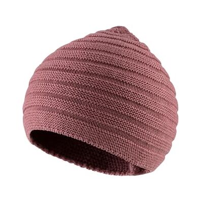 Sterntaler Unisex stickad mössa av bomull med struktur beanie-mössa, bär rosa, 51 Sterntaler Unisex stickad mössa av bomull med struktur beanie-mössa, bär rosa, 51