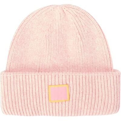 VERO MODA VMMILLA Rib Beanie Boo Girl, Sachet Rosa/Detaljer: W. SULPHUR SPRING NEON STITCH, En Storlek VERO MODA VMMILLA Rib Beanie Boo Girl, Sachet Rosa/Detaljer: W. SULPHUR SPRING NEON STITCH, En Storlek