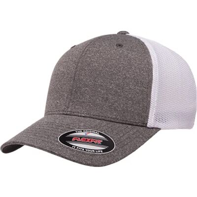 Flexfit truckerkeps för män, Mörk ljung/vit, one size Flexfit truckerkeps för män, Mörk ljung/vit, one size