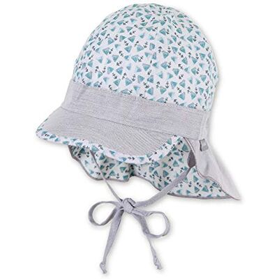 Sterntaler Baby pojkar Schirmmütze Mit Nackenschutz hatt, Turkos (Türkis 435), 5XL (Tillverkarens Storlek:49) Sterntaler Baby pojkar Schirmmütze Mit Nackenschutz hatt, Turkos (Türkis 435), 5XL (Tillverkarens Storlek:49)