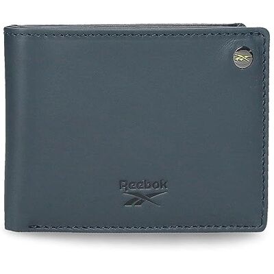 Reebok Horisontell plånbok med blå plånbok 11x8x1 cms Läder, Blå, Talla única, Horisontell plånbok med plånbok Reebok Horisontell plånbok med blå plånbok 11x8x1 cms Läder, Blå, Talla única, Horisontell plånbok med plånbok