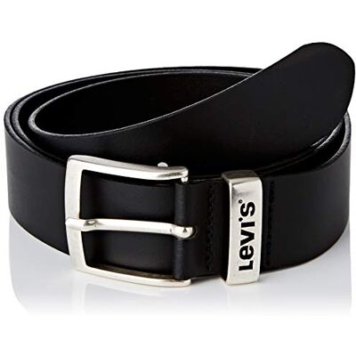Levi's Unisex New Ashland Plus-bälte, svart, 140 cm Levi's Unisex New Ashland Plus-bälte, svart, 140 cm
