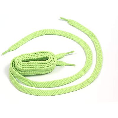 Matsa platt snörning för sportskor eller skor 130 cm (innehåller 3 par). 130 m grön (Verde Piscina) Matsa platt snörning för sportskor eller skor 130 cm (innehåller 3 par). 130 m grön (Verde Piscina)