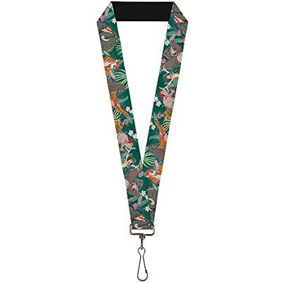 Buckle-Down Spänne ner unisex nyckelring, flerfärgad, en storlek Buckle-Down Spänne ner unisex nyckelring, flerfärgad, en storlek