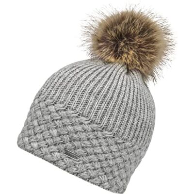 CHILLOUTS Damer Apple Hat beanie-mössa, grå, en storlek CHILLOUTS Damer Apple Hat beanie-mössa, grå, en storlek
