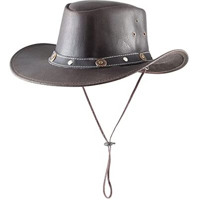 PFIFF Texas Western-hatt Brun L PFIFF Texas Western-hatt Brun L