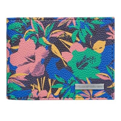 Quiksilver Freshness för män. Resetillbehör plånbok, mörk marinblå interact FLORAL Quiksilver Freshness för män. Resetillbehör plånbok, mörk marinblå interact FLORAL